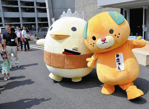 いまばりバリィさんやみきゃんだけでない！愛媛のご当地ゆるキャラ