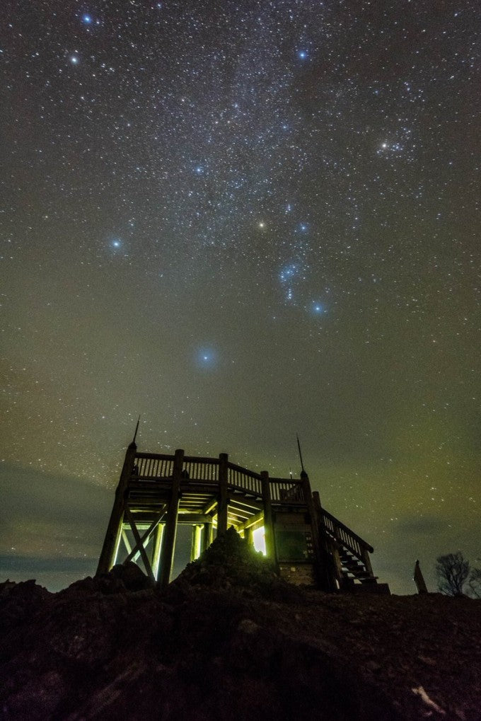 大台ケ原 日出ヶ岳 星