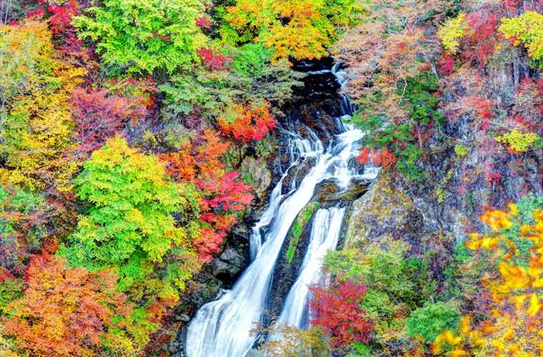華厳の滝 紅葉