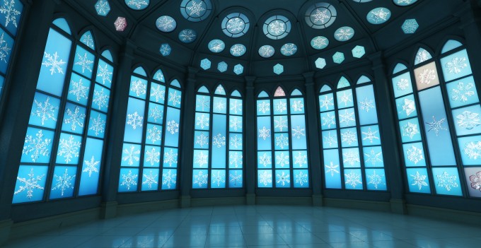 雪の美術館